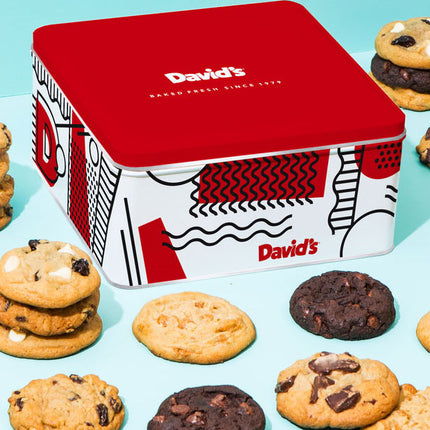 Fresh Baked David's Cookies 2 lb. Tin