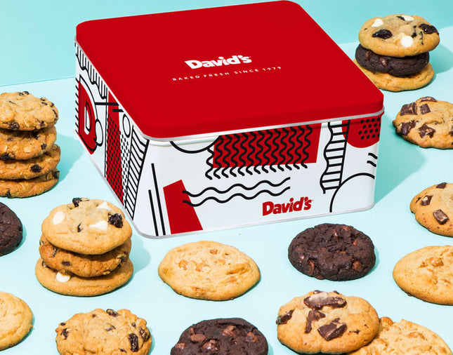 Fresh Baked David's Cookies 2 lb. Tin