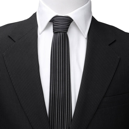 Disney The Nightmare Before Christmas Jack Skellington Striped Men's Tie
