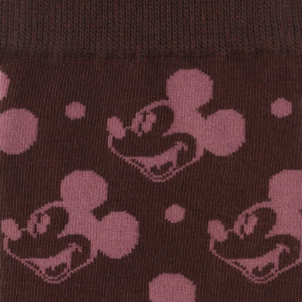 Disney Mickey Mouse Red Dot Socks and Blue Lapel Pin Gift Set