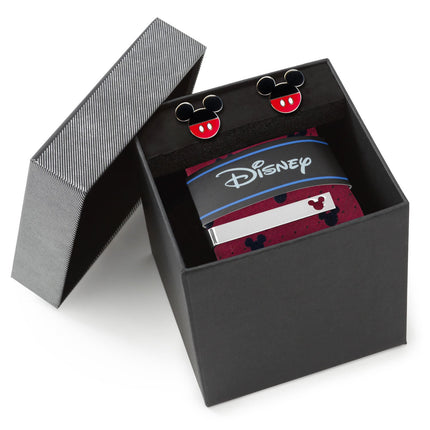Disney Mickey Mouse Red Dot Necktie Gift Set