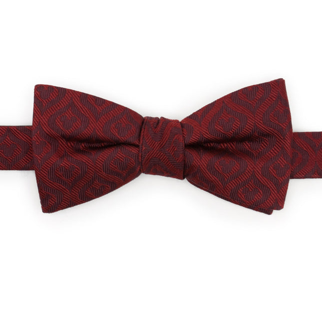 Disney Mickey Mouse Holiday Maroon Bow Tie