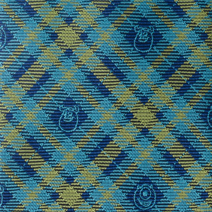Disney Pixar Monsters Inc. Plaid Blue and Green Tie