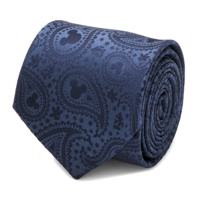 Disney Mickey Mouse Navy Paisley Men's Tie