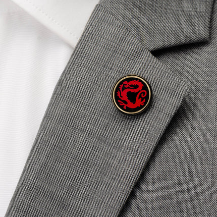 Disney Mulan Mushu Emblem Lapel Pin