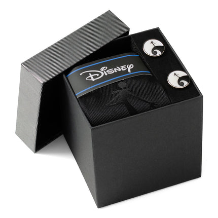 Nightmare Before Christmas Jack Skellington Necktie and Cufflinks Set