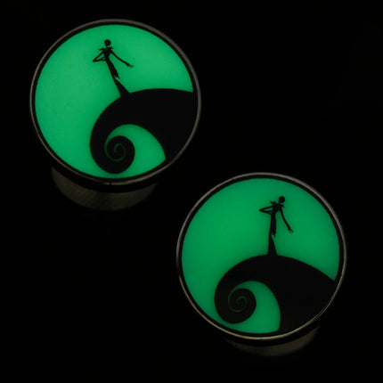The Nightmare Before Christmas Jack Skellington Mountain Cufflinks