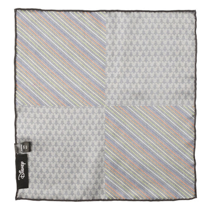 Disney Mickey Mouse Silhouette Rainbow Pocket Square