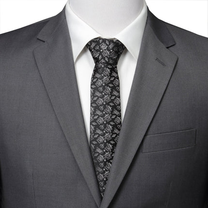 Disney Pixar Toy Story Alien Print Black Men's Tie