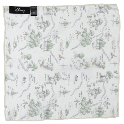 Disney Winnie the Pooh Map Pocket Square