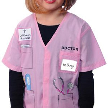 Child Doctor Costume (Pink)