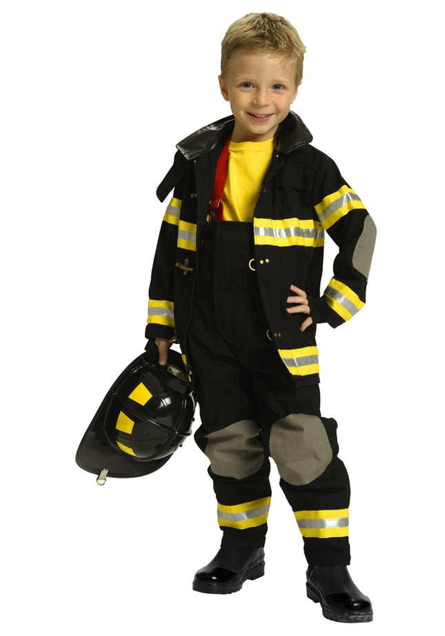 Jr. Firefighter Costume with Black