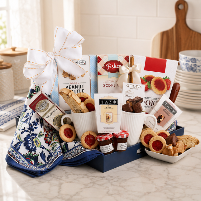 Tea & Treats Gift Tray