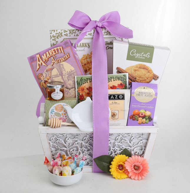Mother's Day Gourmet Gift Basket - Garden of Indulgence