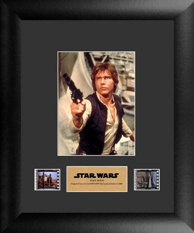 Star Wars Han Solo Limited Edition Single FilmCells Presentation