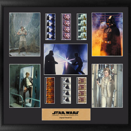 Star Wars Episode V: The Empire Strikes Back S3 FilmCells Presentation Limited Edition Montage Wall Art SW70IW