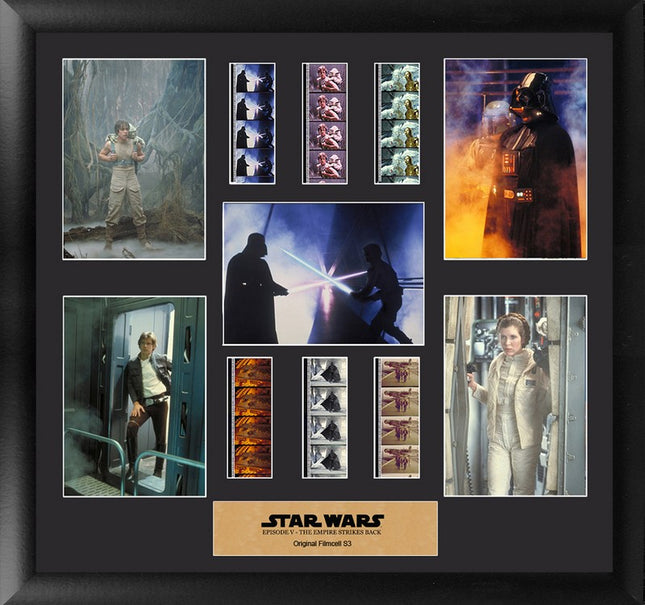 Star Wars Episode V: The Empire Strikes Back S3 FilmCells Presentation Limited Edition Montage Wall Art SW70IW