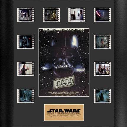 Star Wars: Episode V The Empire Strikes Back Limited Edition Mini Montage Framed FilmCells Presentation