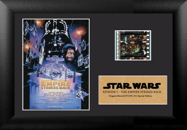 Star Wars: Episode V The Empire Strikes Back Minicell FilmCells Presentation with Easel Stand