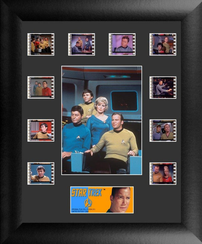 Star Trek The Original Series Limited Edition Mini Montage Framed FilmCells Presentation