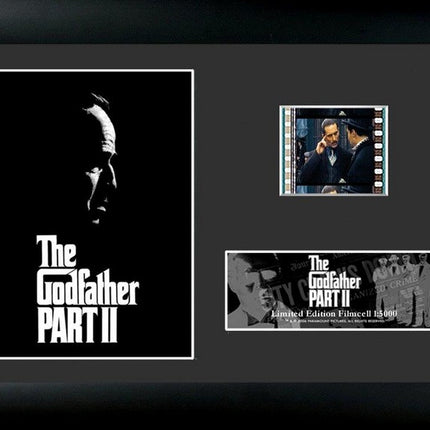 The Godfather Part II Black and White Minicell FilmCells Framed Desktop Presentation