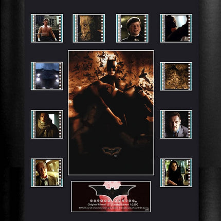 Batman Begins S1 Limited Edition Mini Montage Framed FilmCells Presentation
