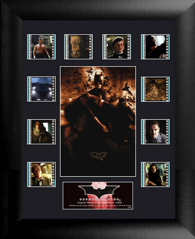 Batman Begins S1 Limited Edition Mini Montage Framed FilmCells Presentation