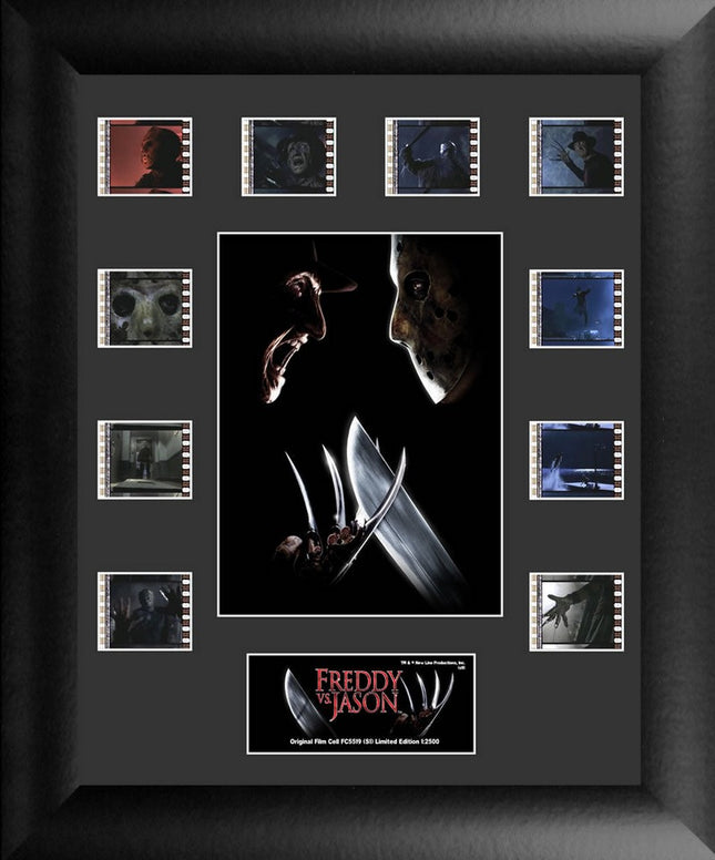 Freddy Vs Jason S1 Limited Edition Mini Montage Framed FilmCells Presentation