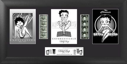 Betty Boop Classic Limited Edition Trio Framed FilmCells Presentation