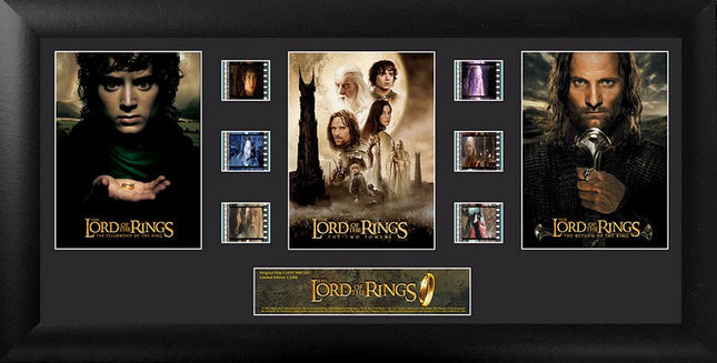 The Lord of the Rings S1 Limited Edition Trio Framed FilmCells Presentation