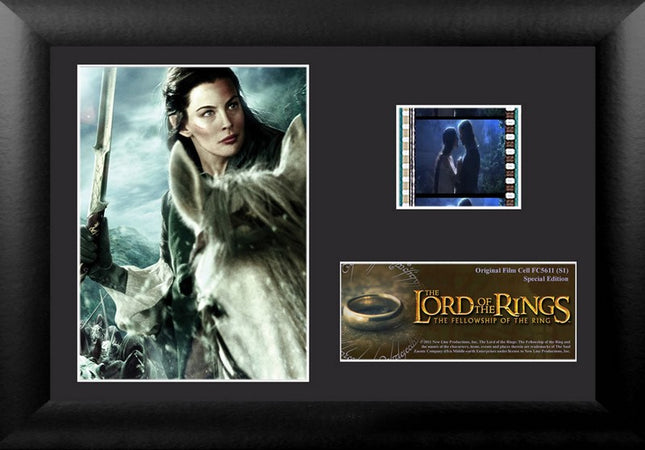 The Lord of the Rings: The Fellowship of the Ring S1 Minicell FilmCells Framed Desktop Presentation