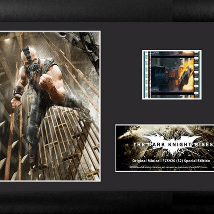 Batman: The Dark Knight Rises Bane Minicell FilmCells Framed Desktop Presentation