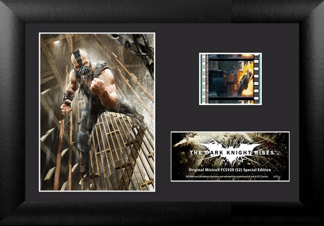Batman: The Dark Knight Rises Bane Minicell FilmCells Framed Desktop Presentation