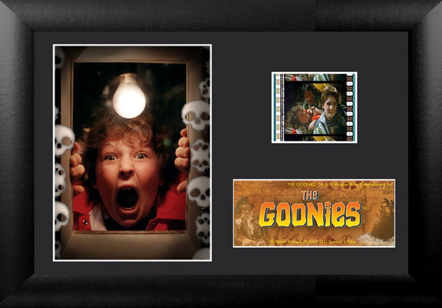 The Goonies Chunk Minicell FilmCells Framed Desktop Presentation