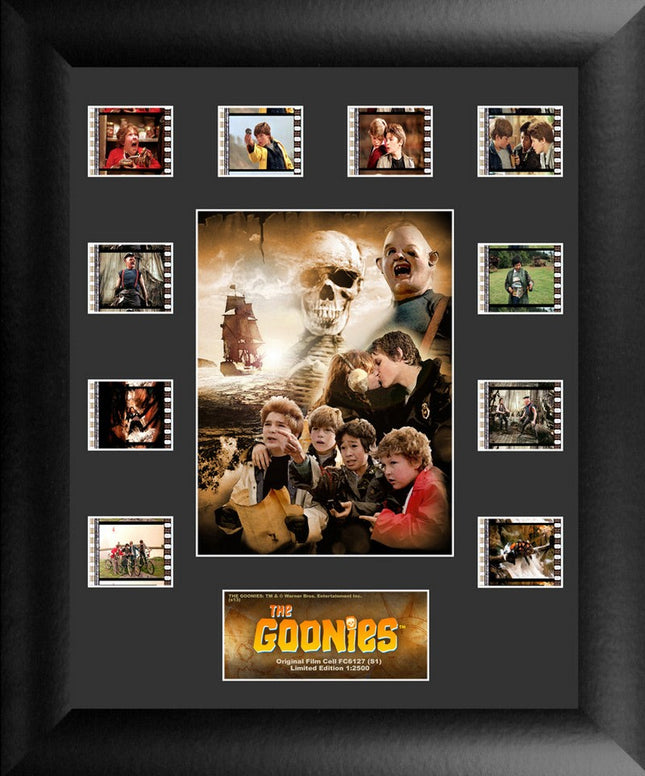 The Goonies S1 Limited Edition Mini Montage Framed FilmCells Presentation