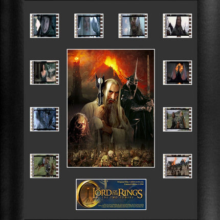 The Lord of the Rings: The Two Towers S2 Limited Edition Mini Montage Framed FilmCells Presentation