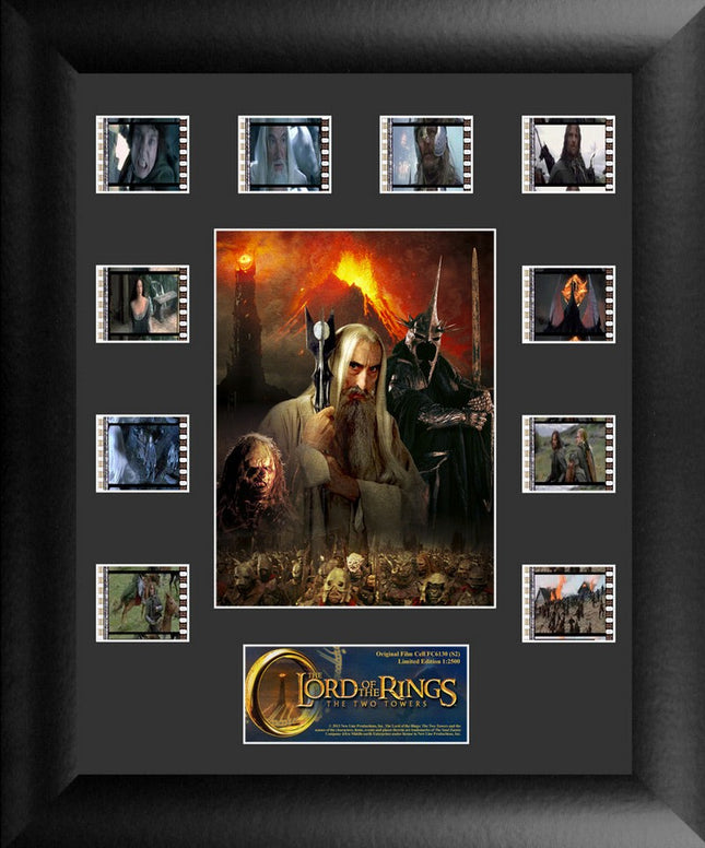 The Lord of the Rings: The Two Towers S2 Limited Edition Mini Montage Framed FilmCells Presentation