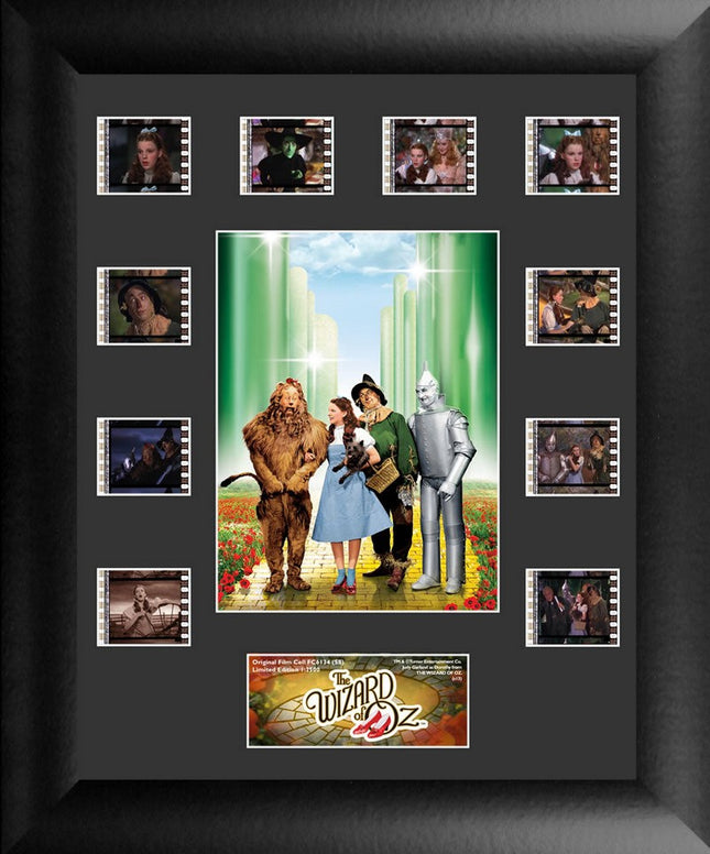 The Wizard of Oz S8 Limited Edition Mini Montage Framed FilmCells Presentation