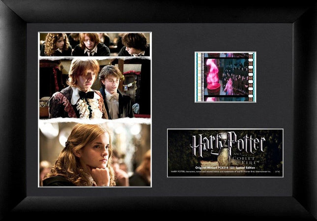 Harry Potter and the Goblet of Fire Yule Ball Minicell FilmCells Framed Desktop Presentation