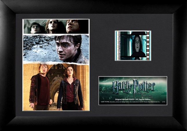 Harry Potter and the Deathly Hallows: Part 2 S5 Minicell FilmCells Framed Desktop Presentation