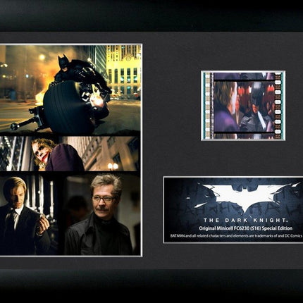 Batman: The Dark Knight Character Collage Minicell FilmCells Framed Desktop Presentation