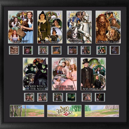The Wizard of Oz S1 FilmCells Presentation Limited Edition Montage Wall Art