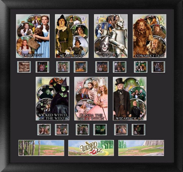 The Wizard of Oz S1 FilmCells Presentation Limited Edition Montage Wall Art