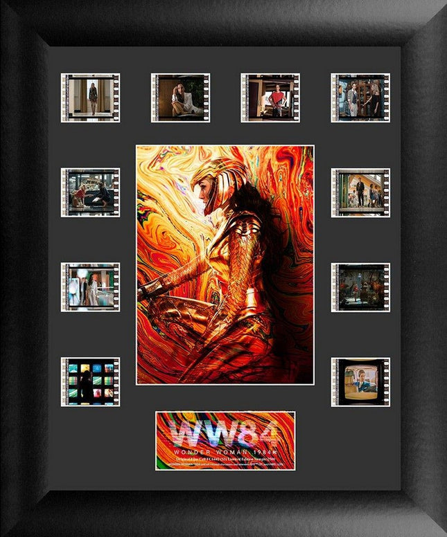 Wonder Woman 1984 S3Mini Montage Framed FilmCells Presentation