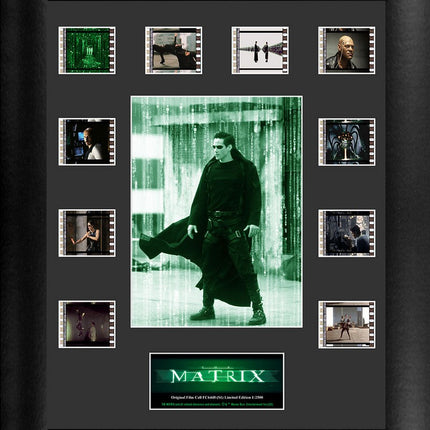 The Matrix S1Limited Edition Mini Montage Framed FilmCells Presentation