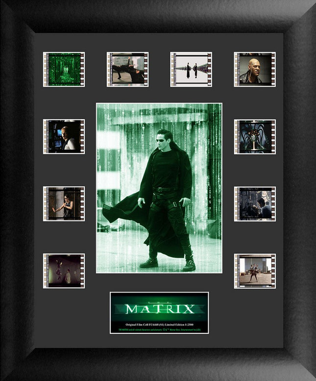 The Matrix S1Limited Edition Mini Montage Framed FilmCells Presentation