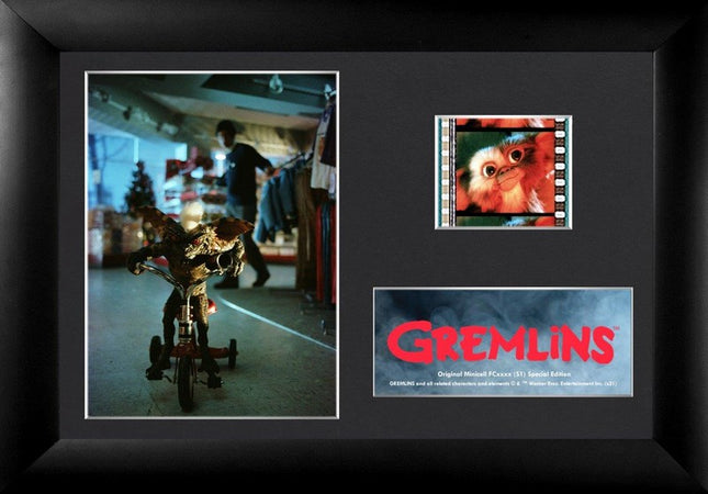 Gremlins Stripe Minicell FilmCells Framed Desktop Presentation