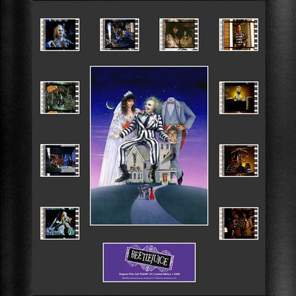 Beetlejuice S2 Limited Edition Mini Montage Framed FilmCells Presentation