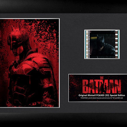 The Batman Red Rain Minicell FilmCells Framed Desktop Presentation