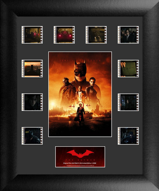 The Batman S4 Limited Edition Mini Montage Framed FilmCells Presentation